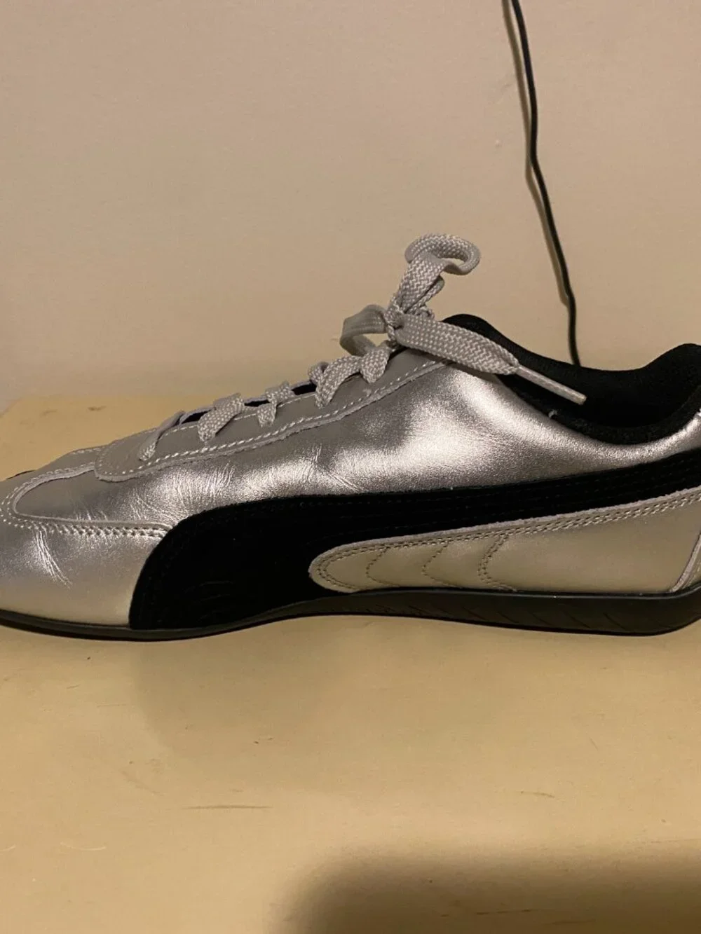 Puma Speedcat metallic women's sneakers. size 8.5